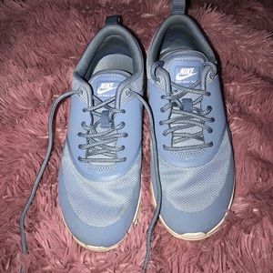 Nike Thea baby blue shoes